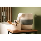 Корзина для хранения SL Home «Бэлл», плетёная, ручной работы, малая, 25×25×13.5 см, белая - Фото 8