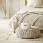 Корзина для хранения SL Home «Бэлл», плетёная, ручной работы, малая, 25×25×13.5 см, белая - Фото 2