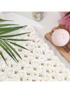 Розы мыльные белые, набор 81 шт. в коробке - Фото 4