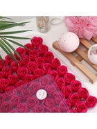 Розы мыльные фуксия, набор 81 шт. в коробке - Фото 10