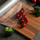 Набор пакетов для вакууматора Luazon, рифлёные, в рулоне 28×500 см, 190 мкм, прозрачные - Фото 2