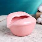 Подставка для мелочей «Губы», розовые, 13×10 см 9373455 - фото 16285376