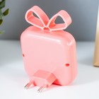 Ночник "Подарок" 4xLED розовый 6,5х5,5х9 см RISALUX - фото 31541762