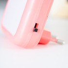 Ночник "Подарок" 4xLED розовый 6,5х5,5х9 см RISALUX - фото 31541763