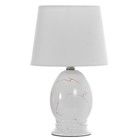 Настольная лампа «Сенди» E14 40 Вт белый 18×18×29 см RISALUX - Фото 8