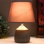 Настольная лампа "Асти" Е14 40Вт белый 18х18х27 см RISALUX - фото 43991168