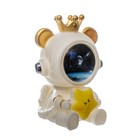Ночник-увлажнитель Мишка со звездой LED USB белый 12х12х16,5 см RISALUX - фото 6744637
