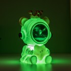 Ночник-увлажнитель Мишка со звездой LED USB белый 12х12х16,5 см RISALUX - Фото 5