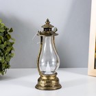 Светодиодная свеча в подсвечнике RISALUX «Фонарь этно», LED-ночник, от батареек, 6×6.5×16 см 7824058 - фото 16796890