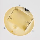 Ночник Свеча LED от батареек 3хААА белый 15,8х15,8х32,5 см RISALUX - фото 31541794