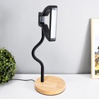 Настольная лампа Лайт LED 4Вт USB 3000-6000K черный 14,5х23х38,5 см RISALUX 7830941