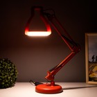 Настольная лампа Санлайт LED 4Вт USB 3000-6000K красный 14,5х16х58 см - Фото 2