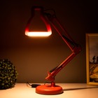 Настольная лампа Санлайт LED 4Вт USB 3000-6000K красный 14,5х16х58 см - Фото 5