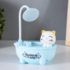 Настольная лампа "Котёнок" LED 3Вт USB МИКС 8,5х11,5х20,5 см RISALUX - фото 21896730