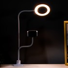 Настольная лампа Октопус LED USB розовый 11х63 см RISALUX 7842106 - фото 14394674