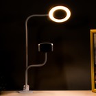 Настольная лампа Октопус LED USB розовый 11х63 см RISALUX 7842106 - фото 14394676