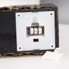 Ночник Новогодний экспресс LED от батареек черный с золотой патиной 6х12,5х11,5 см RISALUX - фото 21896854