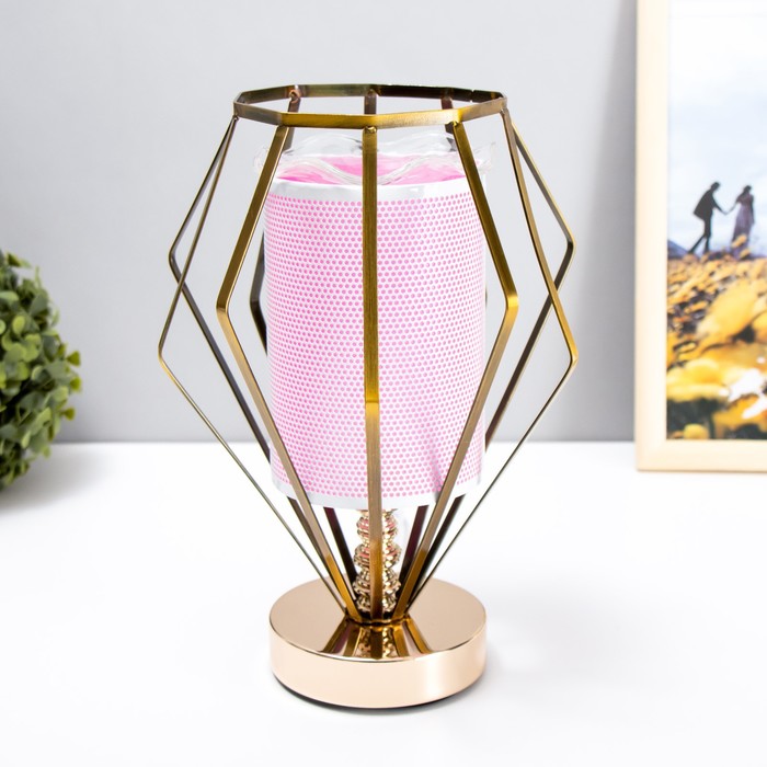 Аромасветильник сенсорный «Этно» G9 40 Вт золото 19×19×26 см RISALUX - Фото 1