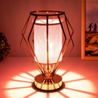 Аромасветильник сенсорный «Этно» G9 40 Вт золото 19×19×26 см RISALUX - Фото 3