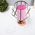 Аромасветильник сенсорный «Этно» G9 40 Вт золото 19×19×26 см RISALUX - Фото 5