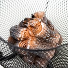 Ночник "Пламя" LED от батареек черный 17,5х17,5х19 см - фото 24383913