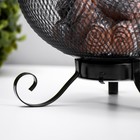 Ночник "Пламя" LED от батареек черный 17,5х17,5х19 см - фото 24383914