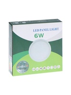 Светильник встраиваемый, светодиодный, 6 Вт, 4000 K, 480 Лм, 220 В, 100×25 мм, круглый, белый - Фото 9