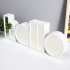 Фигурка светящаяся RISALUX «Хеллоу», LED-ночник, USB, от батареек 3×АА, белый, 36×13×4 см - Фото 7