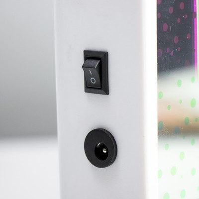 Фигурка световая RISALUX «Хеллоу», LED-ночник, USB, от батареек 3×АА, белый, 36×13×4 см
