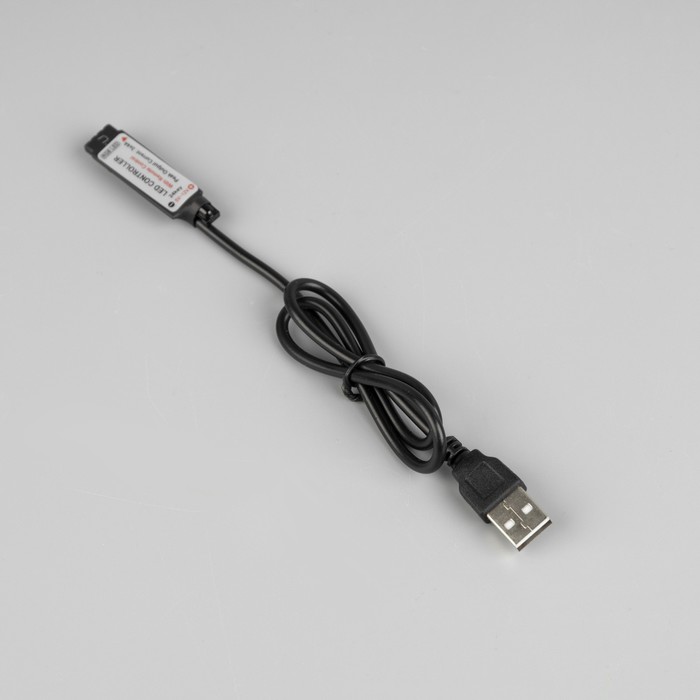 Комплект светодиодной ленты Luazon Lighting 1 м, IP65, SMD5050, 30 LED/м, USB, пульт ДУ, RGB - фото 1884033668