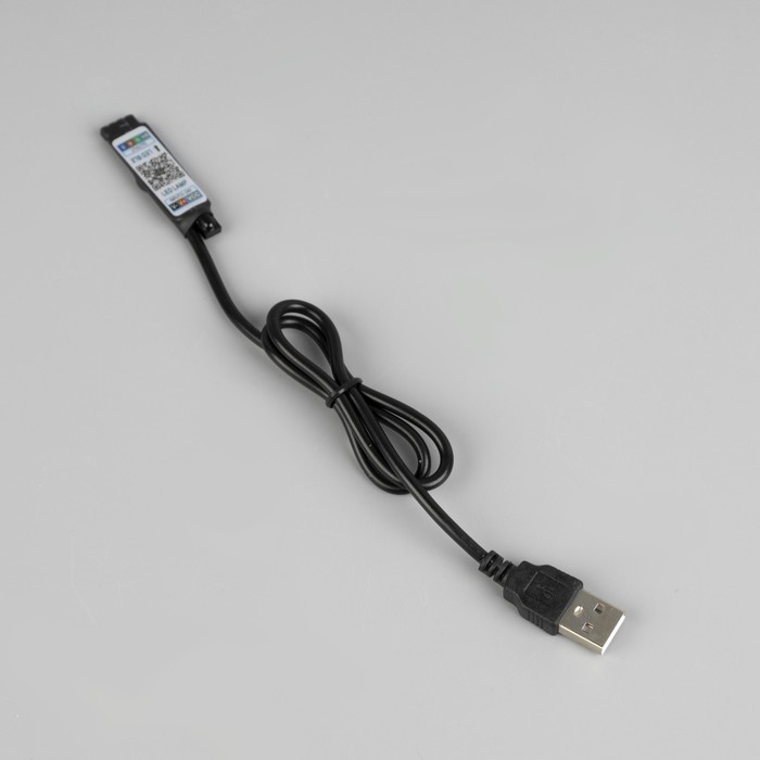 Комплект светодиодной ленты Luazon Lighting 5 м, IP65, SMD5050, 30 LED/м, USB, пульт ДУ, приложение, RGB - фото 1926547800