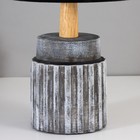 Настольная лампа «Сандра» Е14 40 Вт черный 22×22×36 см RISALUX - фото 21897340