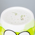 Настольная лампа "Лягушенок" Е14 зеленый 15,5х13,5х30 см RISALUX - фото 21897413