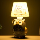 Настольная лампа "Сова" Е14 15Вт МИКС 13х13х30 см RISALUX - Фото 4