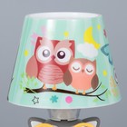 Настольная лампа "Сова" Е14 15Вт МИКС 13х13х30 см RISALUX - фото 23111953