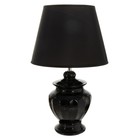 Настольная лампа "Версалия" E27 40Вт черный 25х25х40 см RISALUX - фото 21897457