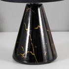 Настольная лампа "Брианна" E14 40Вт черный 32х32х52 см RISALUX - Фото 6