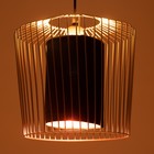 Светильник BayerLux «Бархат» Е27 40 Вт синий 27×30×12-100 см - фото 3802346