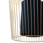 Светильник BayerLux «Бархат» Е27 40 Вт синий 27×30×12-100 см - фото 3802349