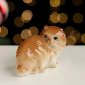 Сувенир "Стоящий персидский кот", 5,5х5х4,5 см ,фарфор