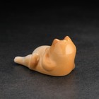 Сувенир "Кот ленивый" 4х4х7 см ,фарфор цвет МИКС - фото 24383919