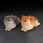 Сувенир "Британский кот" 7х6х13 см ,фарфор цвет МИКС - фото 319149062
