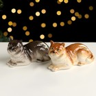 Сувенир "Британский кот" 7х6х13 см ,фарфор цвет МИКС - фото 24383927