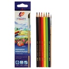 Карандаши цветные акварельные 6 цветов, «Луч. Классика», с кистью - Фото 4