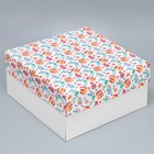 Коробка для торта, кондитерская упаковка «Сладости», 31 х 31 х 15 см - фото 319149228