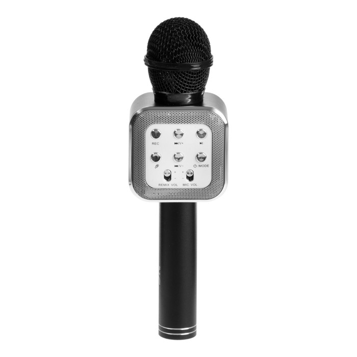 Микрофон для караоке Belsis MA3002BK, 3 Вт, 1200 мАч, Bluetooth, FM, microSD, чёрный - фото 51747426 Микрофон для караоке Belsis MA3002BK, 3 Вт, 1200 мАч, Bluetooth, FM, microSD, чёрный - фото 51747426