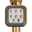 Микрофон для караоке Belsis MA3002BK, 3 Вт, 1200 мАч, Bluetooth, FM, microSD, золотой - фото 51458091 Микрофон для караоке Belsis MA3002BK, 3 Вт, 1200 мАч, Bluetooth, FM, microSD, золотой - фото 51458091