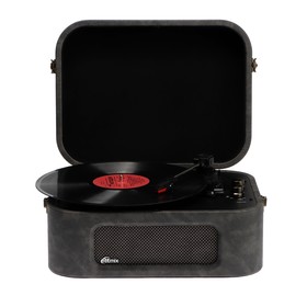 Проигрыватель виниловых дисков Ritmix LP-190B, 6 Вт, RCA, Jack 3.5, BT, серый