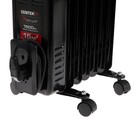 Обогреватель Centek CT-6200, масляный, напольный, 1500 Вт, 15 м², 7 секций, чёрный - фото 7796909