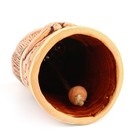 Колокольчик "Кошка с мороженным", керамика - фото 24339144